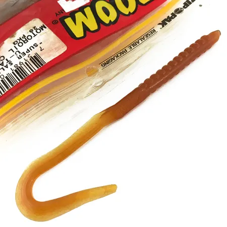 Zoom Super Salt Plus Jigi, Motor Oil Chartreuse, 15cm, UV, #6954