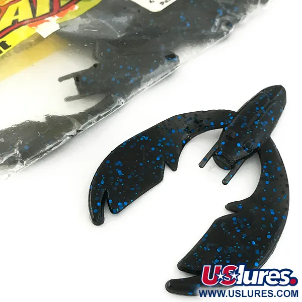 NetBait Chunk Sr Pehmoviehe, Black Blue, 7,5cm, Jig Trailer, #6956