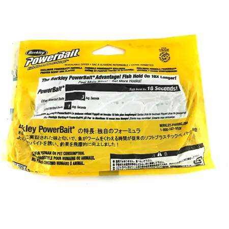 Berkley Power Worm pehmo-viehe, Motor Oil, 18 cm, 9 kpl, #6957