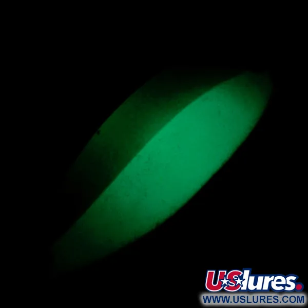 Seneca Little Cleo (Hula Girl) Glow Lusikkauistin, Valkoinen/Vihreä, 18g, #6969