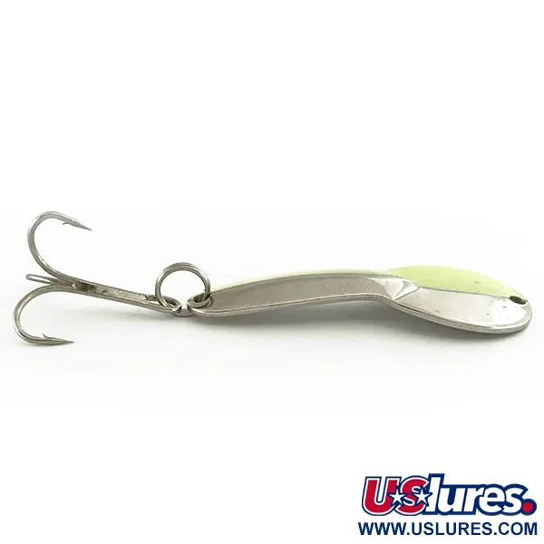 Acme Dazzler #2 Lusikka, Nikkeli / Vihreä, 7g, Vintage, #6981