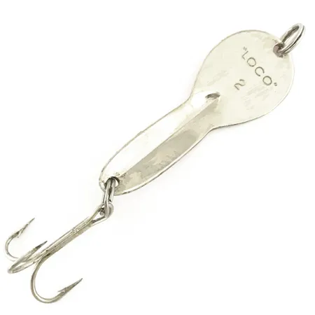 Loco 2 Glen Evans UV Lusikkauistin, Punainen/Nikkeli UV Glow, 7g, #6985