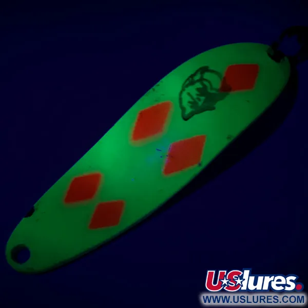 Dardevle Cop-E-Cat 7300 UV Lusikka, Fluo Keltainen/Nikkeli, 10g, #6988