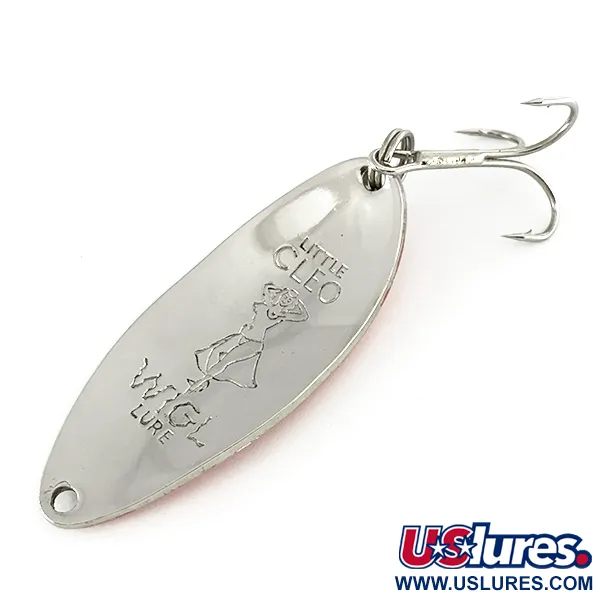 Acme Little Cleo (Hula Girl) Lusikka, Nikkeli / Oranssi, 14g, Hula-leima, #6994