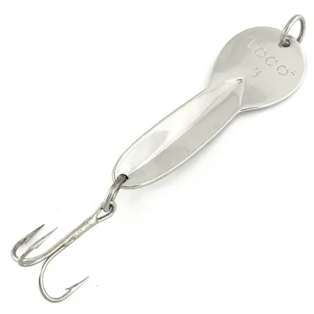 Luhr Jensen Loco 3 Lusikkauistin, Nikkeli, 17g, nikkelöity, #7000