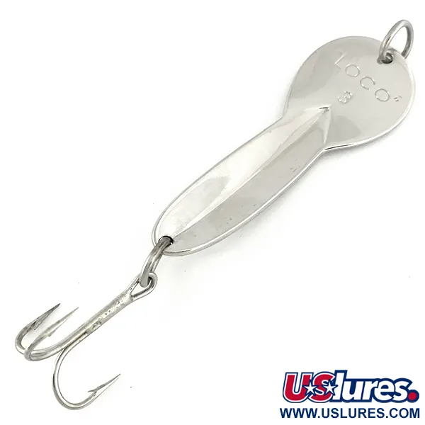 Luhr Jensen Loco 3 Lusikkauistin, Nikkeli, 17g, nikkelöity, #7000