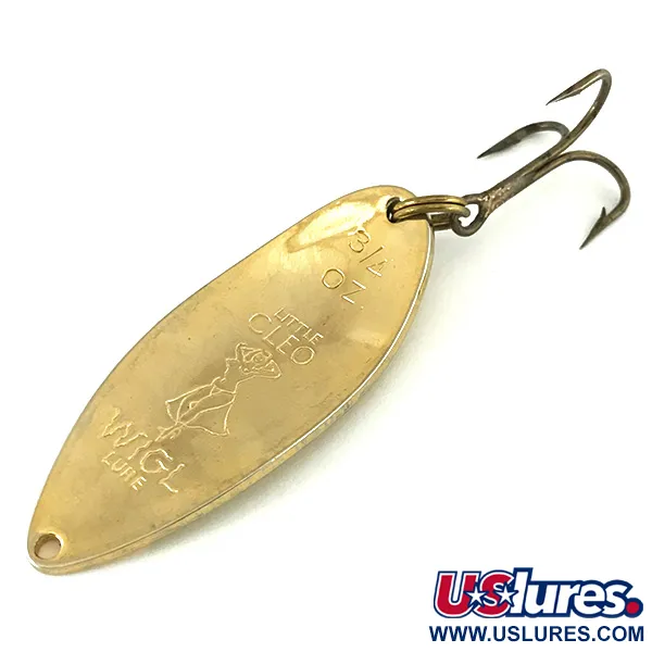 Seneca Little Cleo (Hula Girl) Lusikka, Kulta, 21g, Vintage, #7001