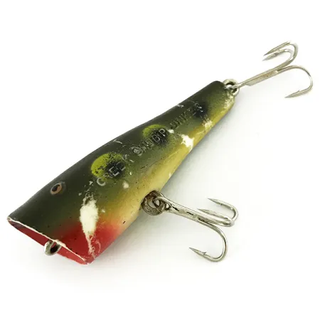 Creek Chub Plunker Pintapopperi, Frog, 5.5g, Vintage, #7011