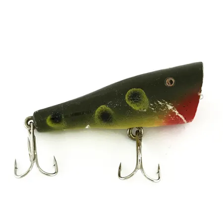 Creek Chub Plunker Pintapopperi, Frog, 5.5g, Vintage, #7011