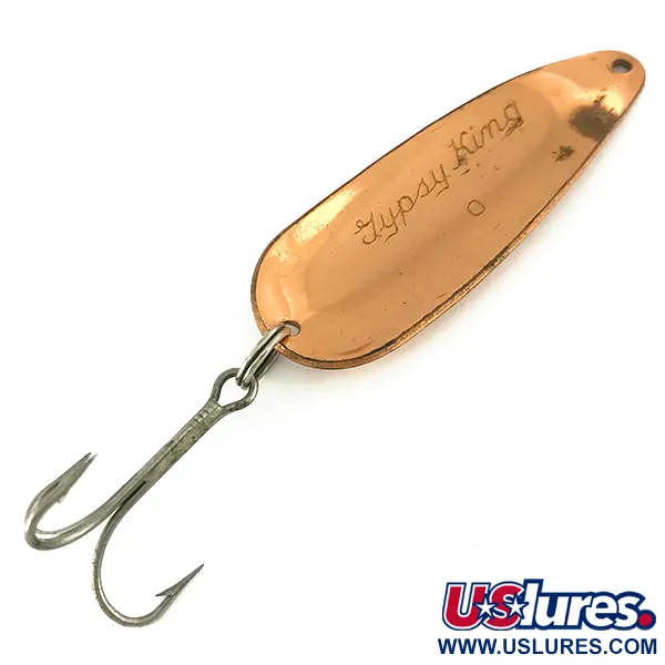 Weller Gypsy King 0 Lusikkauistin, Kupari, 11g, Vintage, #7022