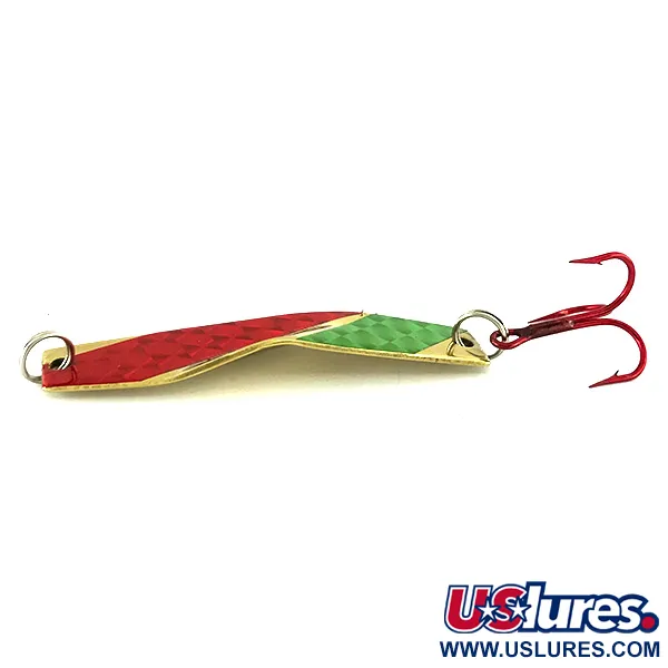 Z-RAY Lures Z-Ray Model 125 Lusikka, Kulta/Punainen/Vihreä, 11g, #7031