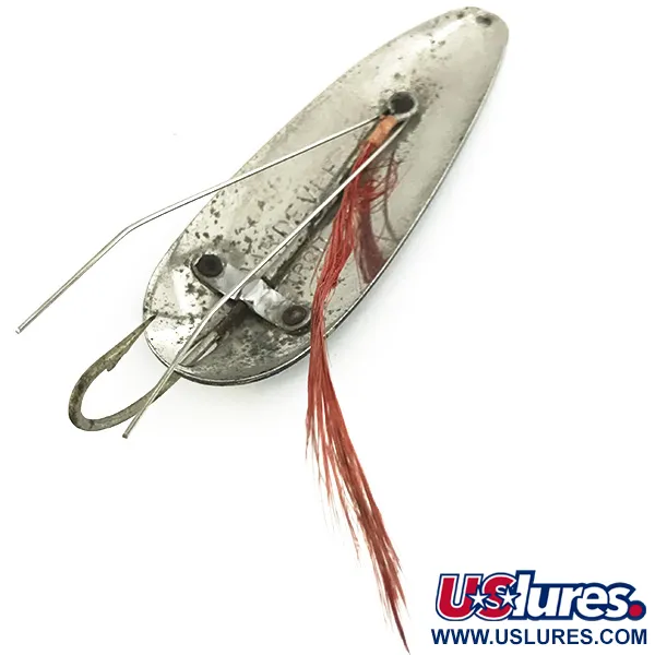 Eppinger Weedless Dardevle Lusikka, Musta/Valkoinen/Nikkeli, 28g, #7068