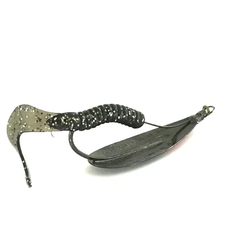 Weedless Johnson Silver Minnow Lusikka, Musta / Punainen, 14g, #7071