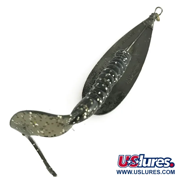 Weedless Johnson Silver Minnow Lusikka, Musta / Punainen, 14g, #7071