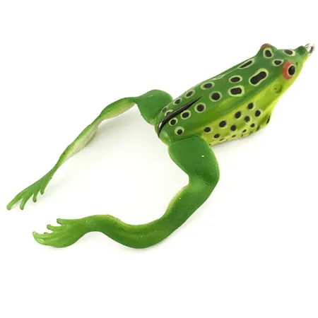 Savage Gear 3D Hollow Body Frog, Green Leopard Glossy, 14g, #7084