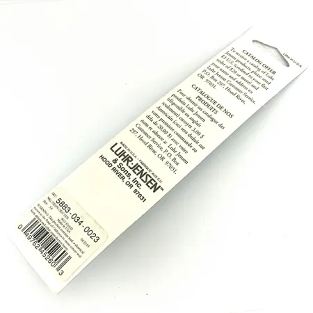 Luhr Jensen Deep Stinger Lusikka, Hopea / Vihreä, 21g, UV, #7085