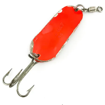 Gibbs Delta Kit-A-Mat #55 Lusikka, Hopea/Oranssi UV, 25g, UV-loiste, #7086