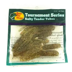 Bass Pro Shops Salty Tender Flipping Tubes jigi 7 kpl