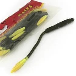 Big Bite Baits Jeff Kriet - Squirrel Tail Worm pehmoviehe 10kpl