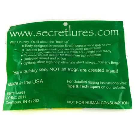 Secret Lures Chubby Frog Pehmoviehe, Super Shad, 10cm, #7095