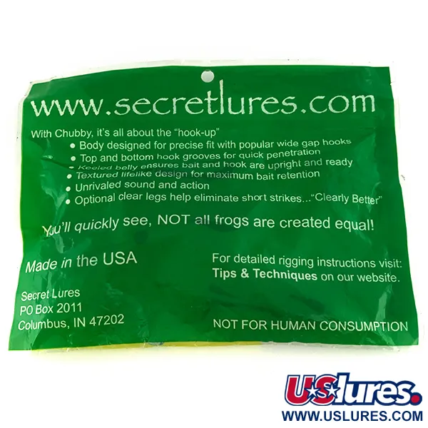 Secret Lures Chubby Frog Pehmoviehe, Super Shad, 10cm, #7095