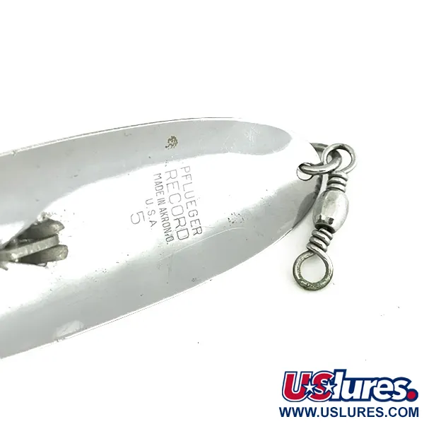 Pflueger Record Lusikkauistin, Nikkeli, 20g, Ruohosuojattu, #7116