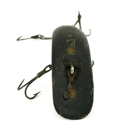 Helin FlatFish Puuviehe, Musta-Keltainen, 10g, Spreader-Bar, #7127