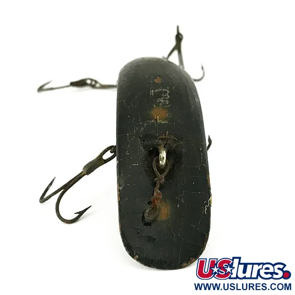 Helin FlatFish Puuviehe, Musta-Keltainen, 10g, Spreader-Bar, #7127