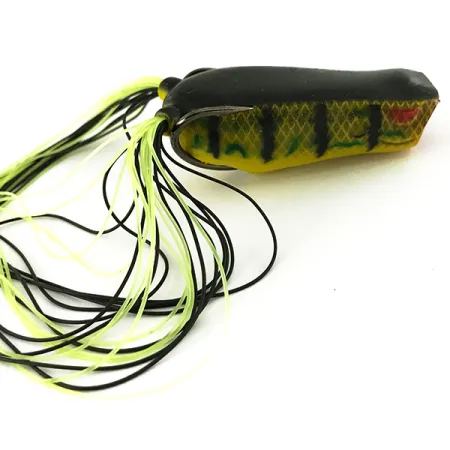 SPRO Dean Rojas Bronzeye Frog Popper, Ahven, 14g, Double Hook, #7148