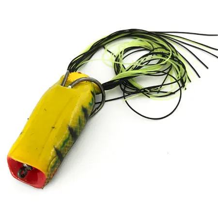 SPRO Dean Rojas Bronzeye Frog Popper, Ahven, 14g, Double Hook, #7148