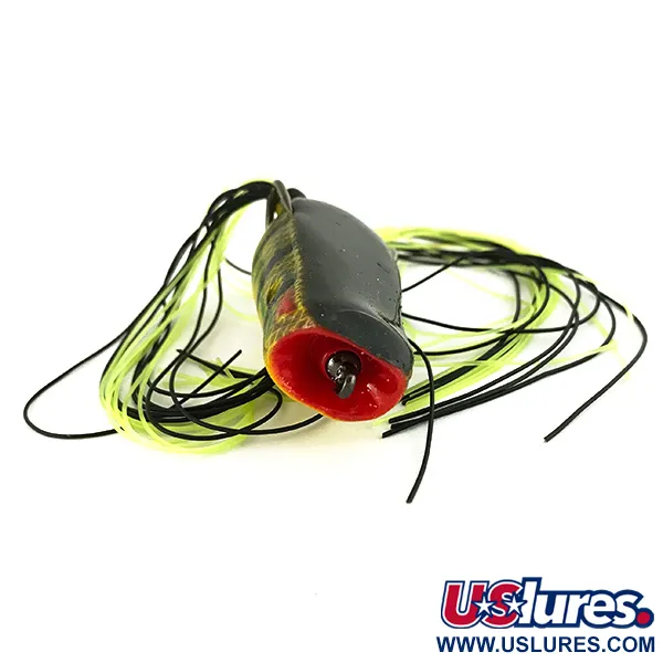 SPRO Dean Rojas Bronzeye Frog Popper, Ahven, 14g, Double Hook, #7148