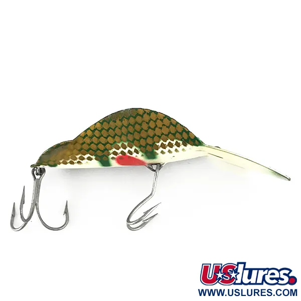 Buck Perry Spoonplug, Valkoinen/Vihreä/Punainen, 21g, Syvyys, #7152