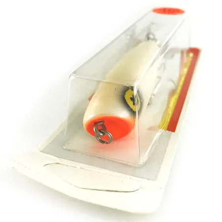 Luhr Jensen P.J.POP, 17g, Helmiäinen / Punainen, käsintehty poppari #7158