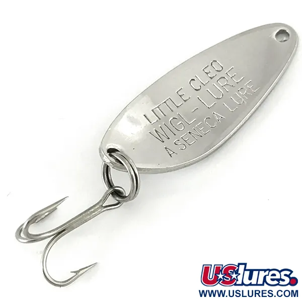 Seneca Little Cleo Lusikka, Hopea, 7g, Holograafinen Teippi, #7165