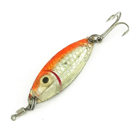 Other Premium Bass Minnow Jigi, Peilihopea / Oranssi, 6,5g, #7174
