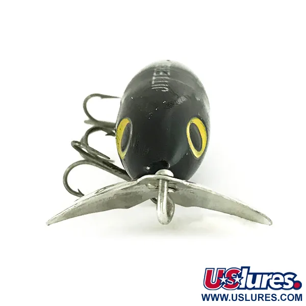 Fred Arbogast Jitterbug Pintauistin, Musta, 10g, Vintage, #7214