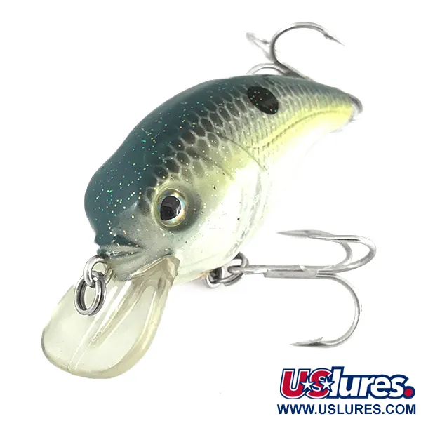 Bass Pro Shops Shallow Crank vaappu, Light Blue XXX Shad, 8g, #7224