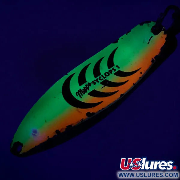 Mepps Syclops 1 UV Lusikkauistin, Fire Tiger, 12g, UV-reakt., #7230