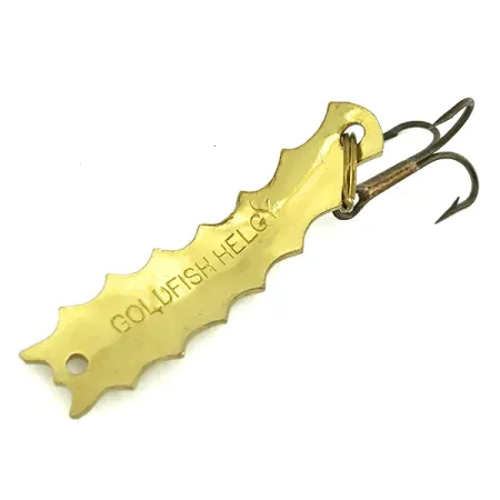 Al's Goldfish Goldfish Helgy Lusikka, Kulta / Punaiset Silmät, 4.5g, #7244