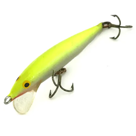 Rapala Original Floater F7 Vaappu, Glow Chartreuse, 4g, Balsa, #7247