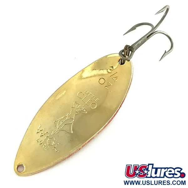 Seneca Little Cleo Lusikka, Punainen/Valkoinen/Kulta, 21g, Hula Girl, #7267