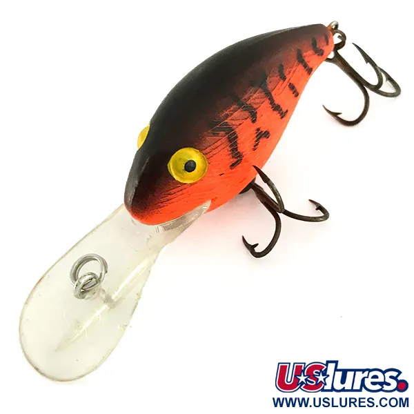 Rebel Deep Wee R Crankbait, Tiger (Red), 10.5g, Syvännevaappu, #7273