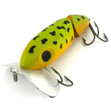 Fred Arbogast Jitterbug Pintauistin, Sammakko, 10g, Nivelletty, #7285