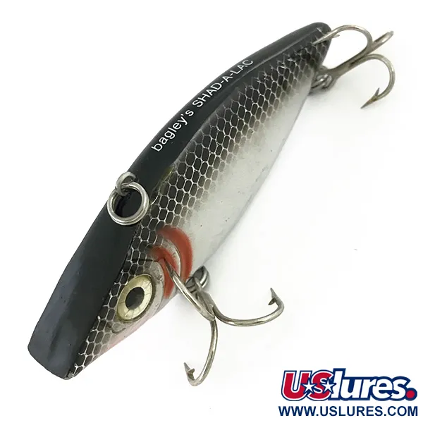 Bagley Shad-A-LAC Tärinäviehe, Hopea #FBS, 14g, Uppoava, #7288