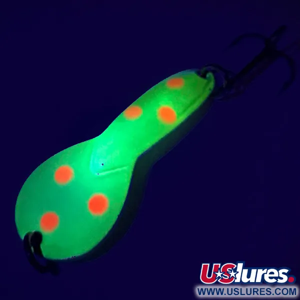 Loco 2 Glen Evans Lusikka, UV-keltainen, 7g, UV-pinnoite, #7300