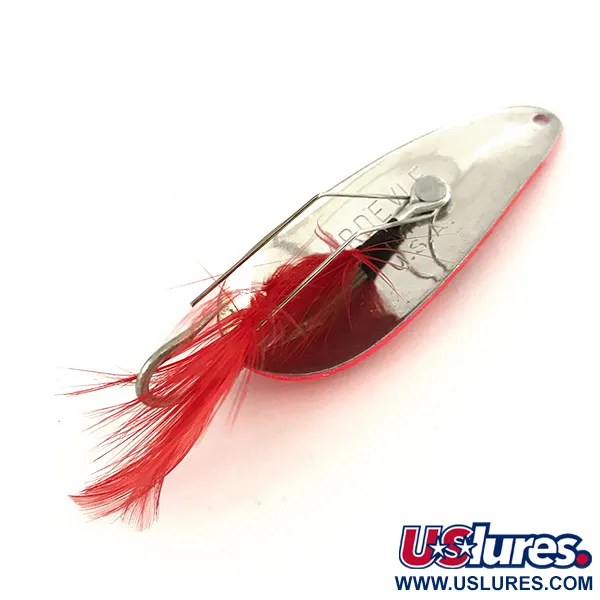 Eppinger Weedless Dardevle Imp, Puna-musta-nikkeli, 11g, #7318