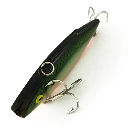 Bill Lewis Rat-L-Trap Lipless Crankbait, Harmaa/Vihreä/Oranssi, 14g, #7326
