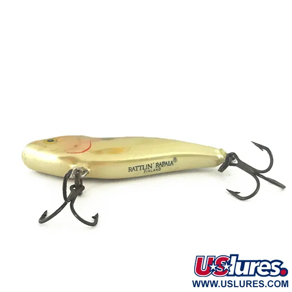 Rapala Rattl'n RAP Lipless Crankbait, Kulta-Vihreä, 11g, Uppoava, #7330