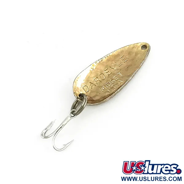 Dardevle Midget Crystal Lusikkauistin, Vasaroitu Hopea, 6g, #7345