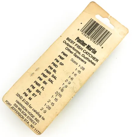 Panther Martin 9 Lippa, Hopea, 11g, Akseli Lipan Läpi, #7356